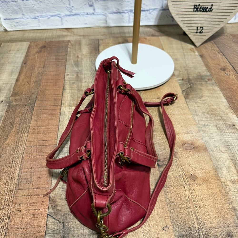 The Sak Tahoe Leather Satchel with Crossbody Strap - Picture 9 of 15
